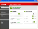 Avira Professional Security 2013 Screenshot