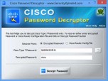 Cisco Password Decryptor Screenshot