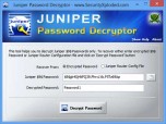 Juniper Password Decryptor Screenshot