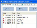 Birthday Reminder & Calendar Screenshot