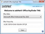 zebNet Office Keyfinder TNG Screenshot