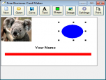 Free Business Card Maker Screenshot