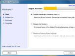 Delete Skype History Screenshot