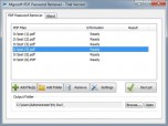 Mgosoft PDF Password Remover Screenshot