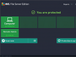 AVG File Server Edition Screenshot