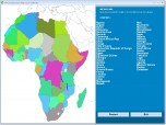 Africa Interactive Map Quiz Software