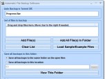 Automatic File Backup Software Screenshot