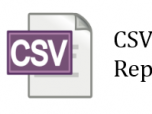 CSV Reports Screenshot