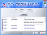 MAC Address Scanner Screenshot