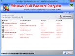 Windows Vault Password Decryptor Screenshot