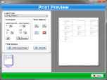 SSuite Label Printer Screenshot