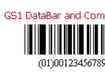 GS1 DataBar and Composite Forms Control Screenshot