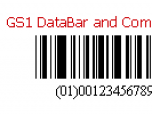 GS1 DataBar and Composite Forms Control