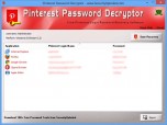 Pinterest Password Decryptor Screenshot