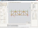 2D Truss Analysis Screenshot