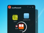 JustResizeIt free Screenshot