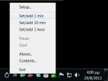 Taskbar Timer Screenshot