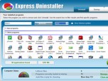 Express Uninstaller Screenshot