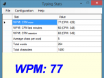 Typing Stats