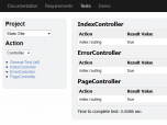 Simple PHP MVC CMS Script Screenshot