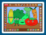 Coloring Book 19: Eating Healthy Screenshot