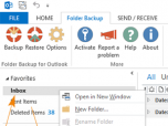 Folder Backup for Outlook Screenshot