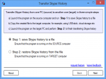 Transfer Skype History Screenshot