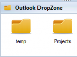 Outlook Dropzone