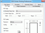 PDF Printer for Windows Screenshot