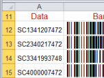 Code 128 Universal Barcode Font Screenshot