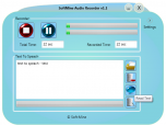 SoftMine Audio Recorder Screenshot