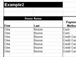 Donations Tracker