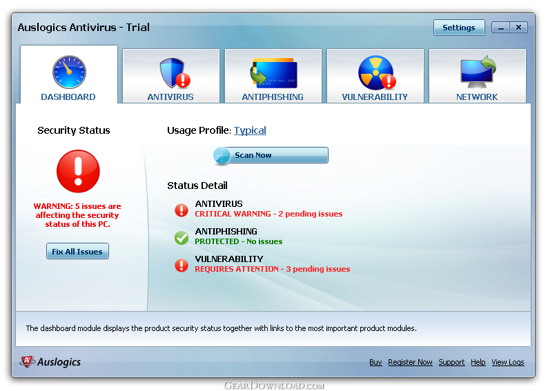 BitDefender Antivirus screenshot medium.