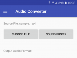 Audio Converter for Android Screenshot