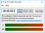 Free PC Audio Recorder Screenshot