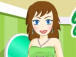 Girl In Green Dress Up Game