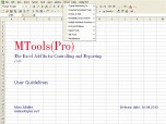 MTools Pro Excel Addin Screenshot