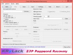 Free ZIP Password Recovery Screenshot