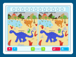Find the Difference Game 2: Dinosaurs Screenshot